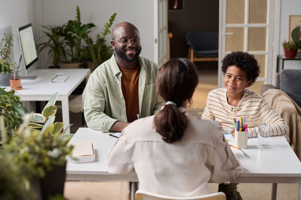 Direct sales rep with clients